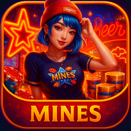 Imagem promocional da MINES mostrando a plataforma e suas vantagens
